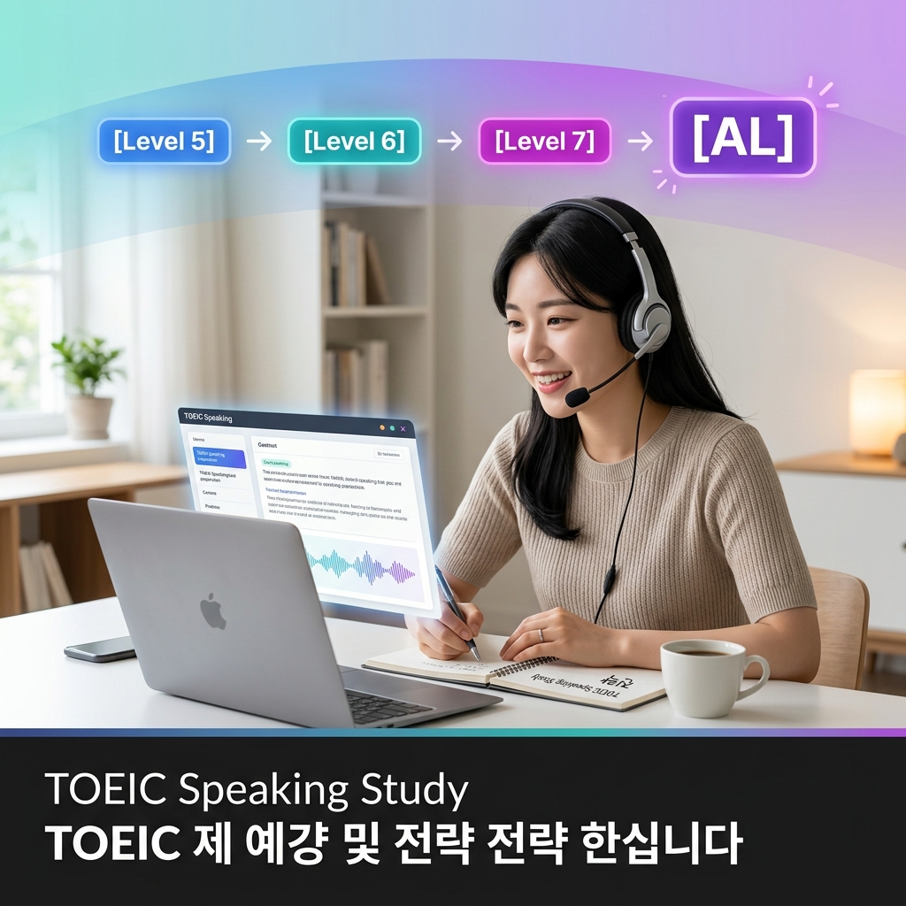 토익스피킹 레벨이 안 오르는 이유 - 3단계 30회 완성 교재