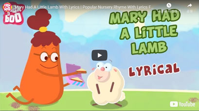 [영어동요] Mary Had A Little Lamb