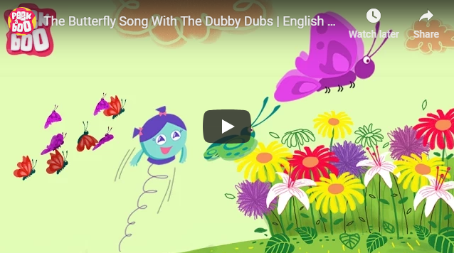 [영어노래] The Butterfly Song With The Dubby Dubs