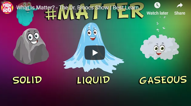 [영어 동영상] What Is Matter? - The Dr. Binocs Show