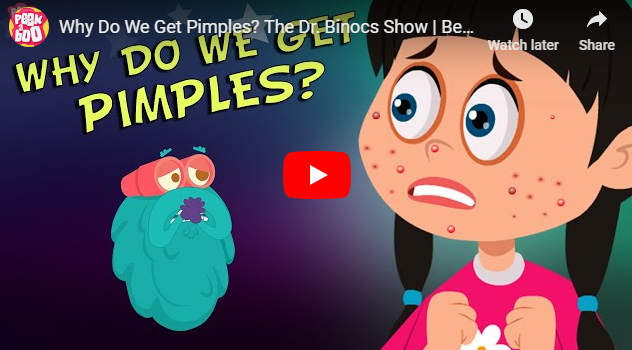 [영어동영상] Why Do We Get Pimples? 