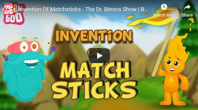 [영어동영상]Invention Of Matchsticks - The Dr. Binocs Show