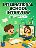 국제학교 입학 인터뷰 Primary 교재 표지